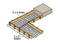 Build forms to the shape and size needed for your job.