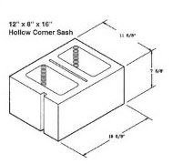 Action Supply corner pier 12 inch