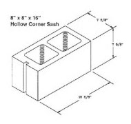 Action Supply corner pier 8 inch