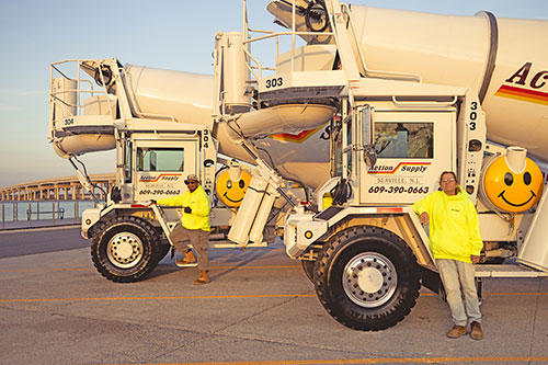 Action Supply Concrete Truck
